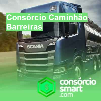 Consórcio Caminhão-em-barreiras